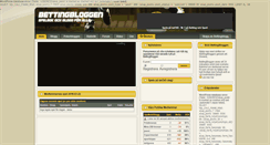 Desktop Screenshot of bettingbloggen.com